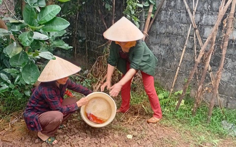 Phụ nữ xã Quảng Bị ra quân “Ngày Chủ nhật xanh”, tăng cường phòng chống sốt xuất huyết