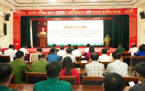 Thiên Lộc tổng kết công tác tuyển chọn, gọi công dân nhập ngũ và thực hiện nghĩa vụ tham gia công an nhân dân năm 2026.