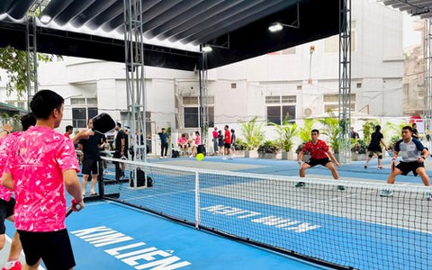Khai mạc Giải Pickleball phường Kim Liên năm 2026