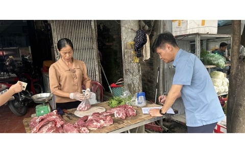 Rà soát và tổ chức ký cam kết đối với các hộ kinh doanh thực phẩm thuộc lĩnh vực nông nghiệp, công thương