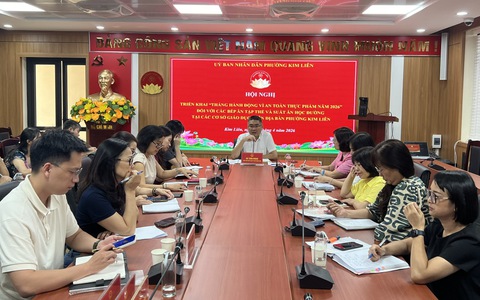 UBND phường Kim Liên triển khai 