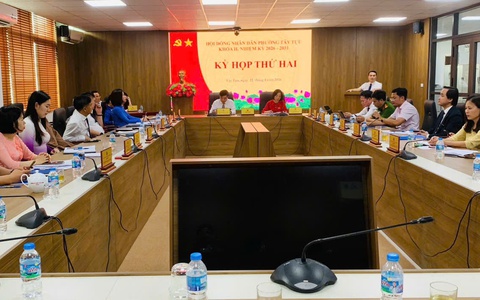 Kỳ họp thứ Hai HĐND phường Tây Tựu nhiệm kỳ 2026 -2031