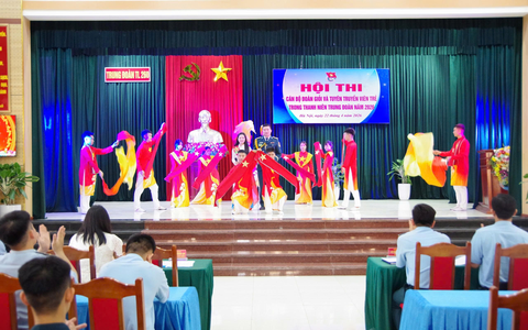 Trung đoàn 260 (Sư đoàn 361) tổ chức Hội thi Cán bộ Đoàn giỏi và Tuyên truyền viên trẻ năm 2026
