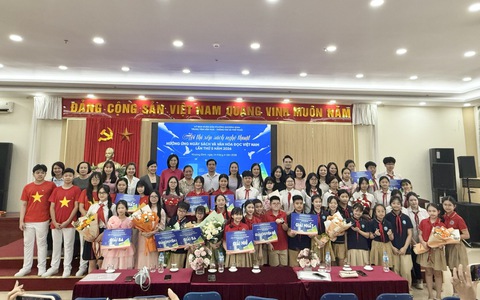 Phường Khương Đình tổ chức Hội thi xếp sách nghệ thuật hưởng ứng Ngày Sách và Văn hóa đọc Việt Nam năm 2026