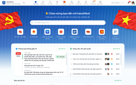 Xã Yên Bài tổ chức hội nghị tập huấn hướng dẫn sử dụng không gian số HanoiWork