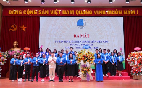 ĐẠI HỘI ĐẠI BIỂU HỘI LIÊN HIỆP THANH NIÊN VIỆT NAM PHƯỜNG BẠCH MAI LẦN THỨ I, NHIỆM KỲ 2026 - 2029 THÀNH CÔNG TỐT ĐẸP