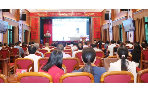 Tập huấn toàn quốc triển khai thủ tục hành chính của Đảng trên môi trường điện tử