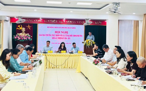 Thường trực HĐND phường giao ban với các tổ đại biểu HĐND khóa II, nhiệm kỳ 2026–2031