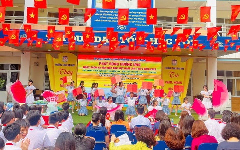UBND PHƯỜNG ĐỊNH CÔNG TỔ CHỨC LỄ PHÁT ĐỘNG HƯỞNG ỨNG NGÀY SÁCH VÀ VĂN HÓA ĐỌC VIỆT NAM LẦN THỨ V NĂM 2026.