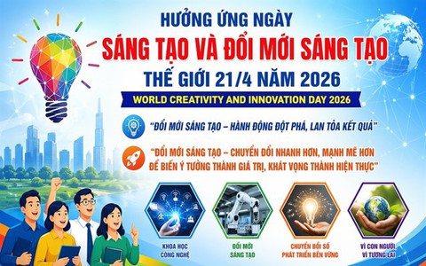 Hưởng ứng ngày sáng tạo và đổi mới sáng tạo thế giới 21/4 năm 2026