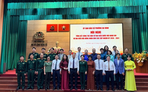 Ba Đình tổng kết bầu cử 2026–2031: Dấu ấn lãnh đạo, sức mạnh đồng thuận Nhân dân