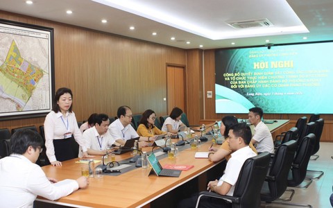 Đảng ủy phường Long Biên công bố Quyết định giám sát công tác triển khai Chuyển đổi số