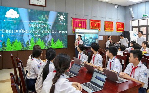 Phường Giảng Võ: Đẩy mạnh chuyển đổi số gắn với xây dựng trường học hạnh phúc