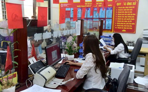 Điểm Phục vụ hành chính công xã Ứng Thiên: Cầu nối thuận tiện giữa chính quyền với người dân