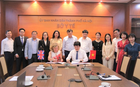 Sở Y tế Hà Nội tiếp và làm việc với đoàn chuyên gia Đại học Oxford, Vương quốc Anh