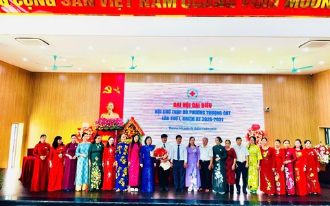 PHƯỜNG THƯỢNG CÁT TỔ CHỨC THÀNH CÔNG ĐẠI HỘI ĐẠI BIỂU HỘI CHỮ THẬP ĐỎ LẦN THỨ I, NHIỆM KỲ 2026-2031.
