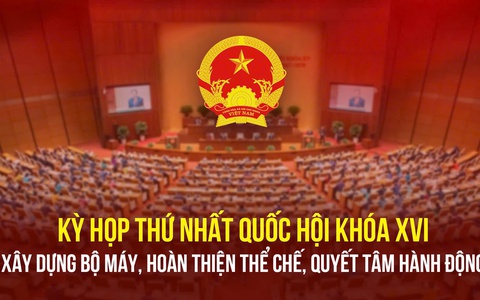Chương trình thời sự đặc biệt: Kỳ họp thứ nhất Quốc hội khóa XVI – xây dựng bộ máy, hoàn thiện thể chế, quyết tâm hành động