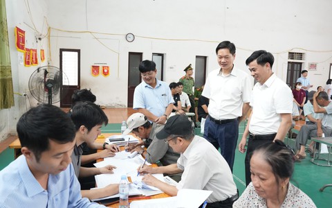 Xã Dương Hoà tiếp tục chi trả tiền bồi thường giải phóng mặt bằng Dự án thành phần 1 - Depot Sơn Đồng