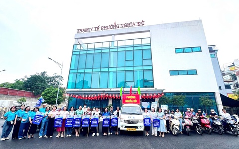Đồng loạt triển khai các hoạt động hưởng ứng Ngày Thalassemia Thế giới và xét nghiệm sàng lọc miễn phí cho người dân trên địa bàn phường Nghĩa Đô