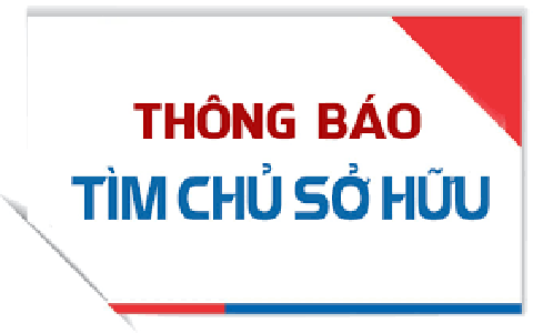 Thông báo tìm chủ sử dụng đất