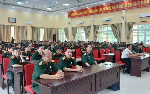 Hòa Lạc: Bồi dưỡng nghiệp vụ công tác Hội Cựu chiến binh, đáp ứng yêu cầu xây dựng tổ chức Hội trong giai đoạn phát triển mới