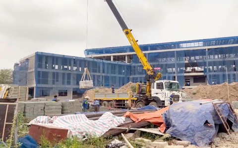 Vượt nắng thắng mưa đưa công trình trọng điểm tăng tốc về đích