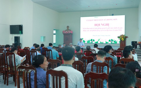 Hồng Sơn triển khai một số giải pháp quản lý giết mổ, vận chuyển, kinh doanh động vật và sản phẩm động vật trên địa bàn xã