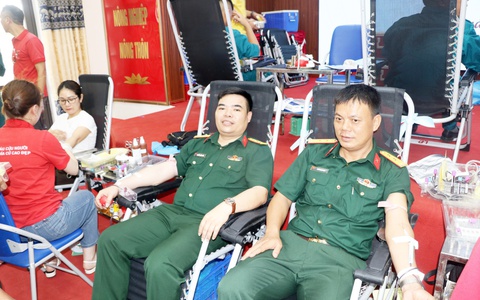 Xã Trần Phú tổ chức Ngày hội hiến máu tình nguyện năm 2026