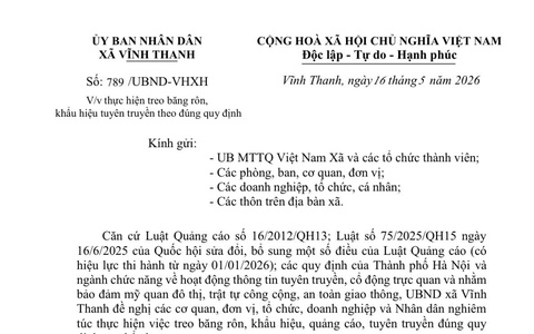 UBND XÃ VĨNH THANH