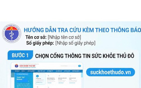 TĂNG CƯỜNG TRA CỨU THÔNG TIN HÀNH NGHỀ Y TẾ NGOÀI CÔNG LẬP ĐỂ BẢO VỆ QUYỀN LỢI VÀ SỨC KHỎE NGƯỜI DÂN