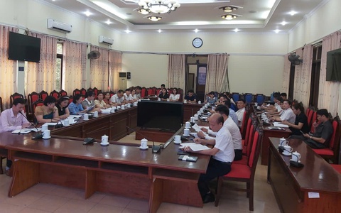 Phòng giao dịch NHCSXH Ba Vì tổ chức tập huấn nghiệp vụ cho các Hội đoàn thể nhận ủy thác trên địa bàn