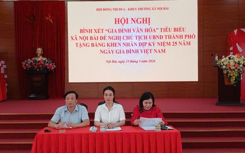 Đề nghị Chủ tịch UBND thành phố khen thưởng 