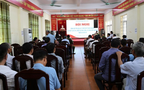 Đại Xuyên đánh giá tiến độ xử lý các “điểm nghẽn” về trật tự đô thị, vệ sinh môi trường