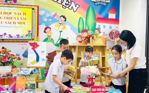 Lan tỏa tri thức – Khơi nguồn khát vọng: Quảng Oai sôi nổi hưởng ứng Ngày Sách và Văn hóa đọc Việt Nam năm 2026