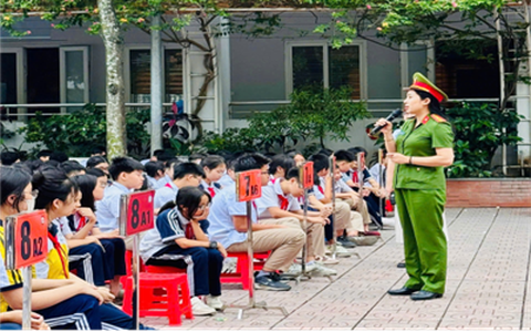 TUYÊN TRUYỀN PHÁP LUẬT VỀ BÌNH ĐẲNG GIỚI VÀ PHÒNG CHỐNG BẠO LỰC HỌC ĐƯỜNG TẠI TRƯỜNG THCS THỊNH LIỆT