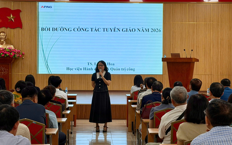 KHAI GIẢNG LỚP BỒI DƯỠNG NGHIỆP VỤ CÔNG TÁC TUYÊN GIÁO NĂM 2026