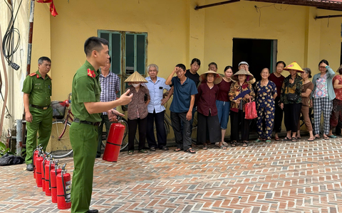 Đông Anh tăng cường tuyên truyền kiến thức PCCC&CNCH cho người dân