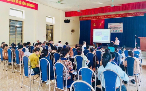 XÃ QUẢNG OAI: NÂNG CAO NĂNG LỰC CHO ĐỘI NGŨ CÁN BỘ TỔ TIẾT KIỆM VÀ VAY VỐN
