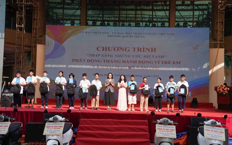 Phường Hai Bà Trưng tổ chức Chương trình “ Thắp sáng những ước mơ xanh”, phát động Tháng hành động vì trẻ em và khai mạc Hè năm 2026.
