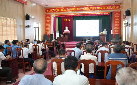 An Khánh lấy ý kiến tổ chức, cá nhân và cộng đồng dân cư về phương án quy hoạch tổng mặt bằng tỷ lệ 1/500 hai dự án Xây dựng hạ tầng kỹ thuật đất dịch vụ