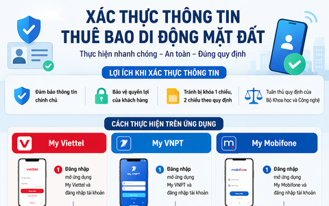 Hướng dẫn xác thực thông tin thuê bao di động theo Thông tư 08/2026/TT-BKHCN