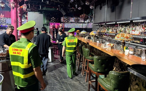 Phường Ba Đình: Xuyên đêm kiểm tra quán bar, karaoke, siết chặt an ninh trật tự sau 24h 