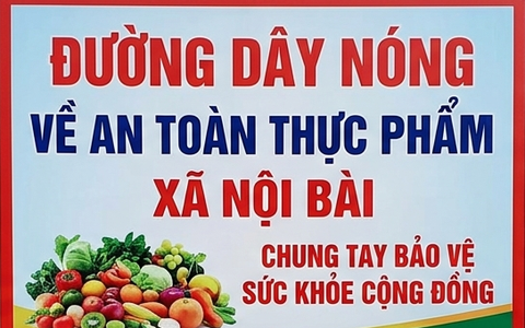 CÔNG BỐ ĐƯỜNG DÂY NÓNG PHẢN ÁNH VỀ VỆ SINH AN TOÀN THỰC PHẨM