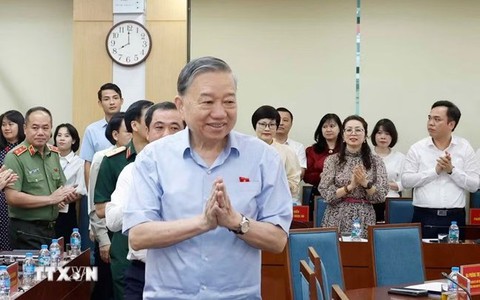 Tổng Bí thư, Chủ tịch nước Tô Lâm tiếp xúc cử tri thành phố Hà Nội