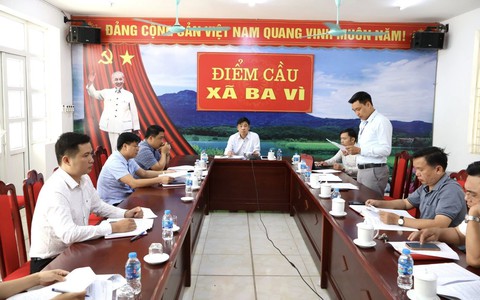 UBND XÃ BA VÌ HỌP BAN CHỈ ĐẠO, QUYẾT TÂM TỔ CHỨC TỐT KỲ THI TUYỂN SINH VÀO LỚP 10 NĂM 2026