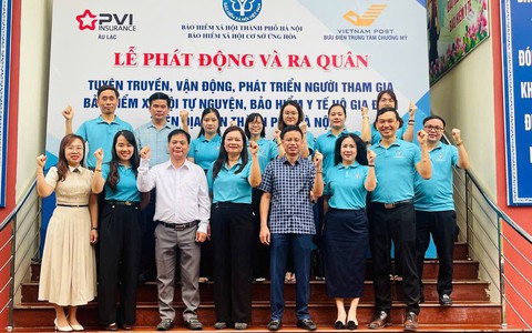 Ứng Thiên nâng cao nhận thức người dân về BHXH tự nguyện, BHYT hộ gia đình