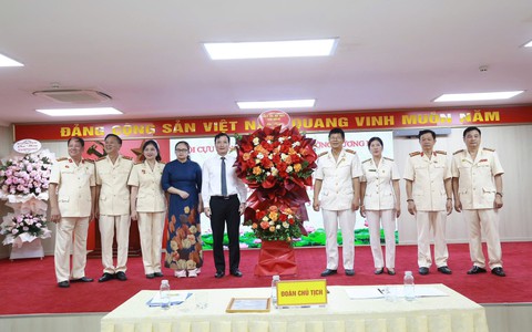 Đại hội thành lập Hội Cựu Công an nhân dân phường Dương Nội nhiệm kỳ 2026-2031