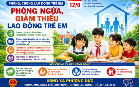 PHƯỢNG DỰC TĂNG CƯỜNG TRUYỀN THÔNG PHÒNG NGỪA, GIẢM THIỂU LAO ĐỘNG TRẺ EM