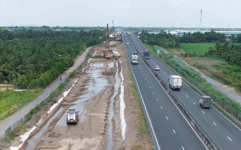 Số hóa toàn bộ quy trình thi công mở rộng cao tốc TP HCM về miền Tây