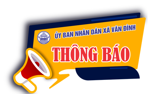 THÔNG BÁO THU HỒI ĐẤT
Để thực hiện dự án Nâng cấp, cải tạo đường Tỉnh lộ 428 từ KM0 đến KM6+585 (Tỉnh lộ 75 cũ) đoạn từ Quốc lộ 21B thị trấn Vân Đình đến cầu Quảng Tái, xã Trung Tú 